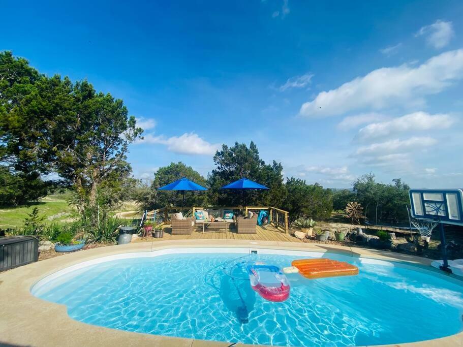 Cottage With Hot Tub And Pool Bandera, Tx. מראה חיצוני תמונה