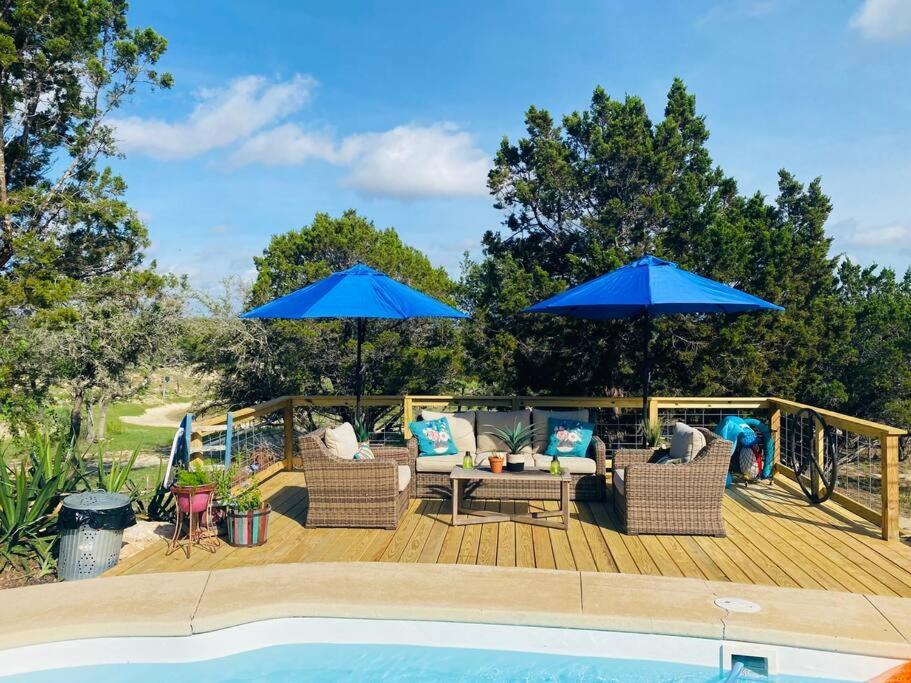 Cottage With Hot Tub And Pool Bandera, Tx. מראה חיצוני תמונה